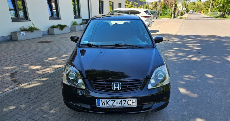 Honda Civic cena 5900 przebieg: 250000, rok produkcji 2004 z Kałuszyn małe 596